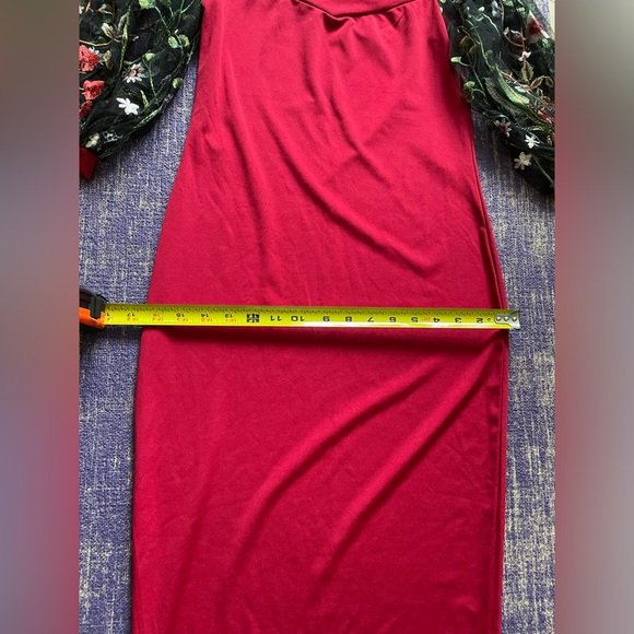 Off the shoulder puffy sleeve dress - Picture 3 of 8